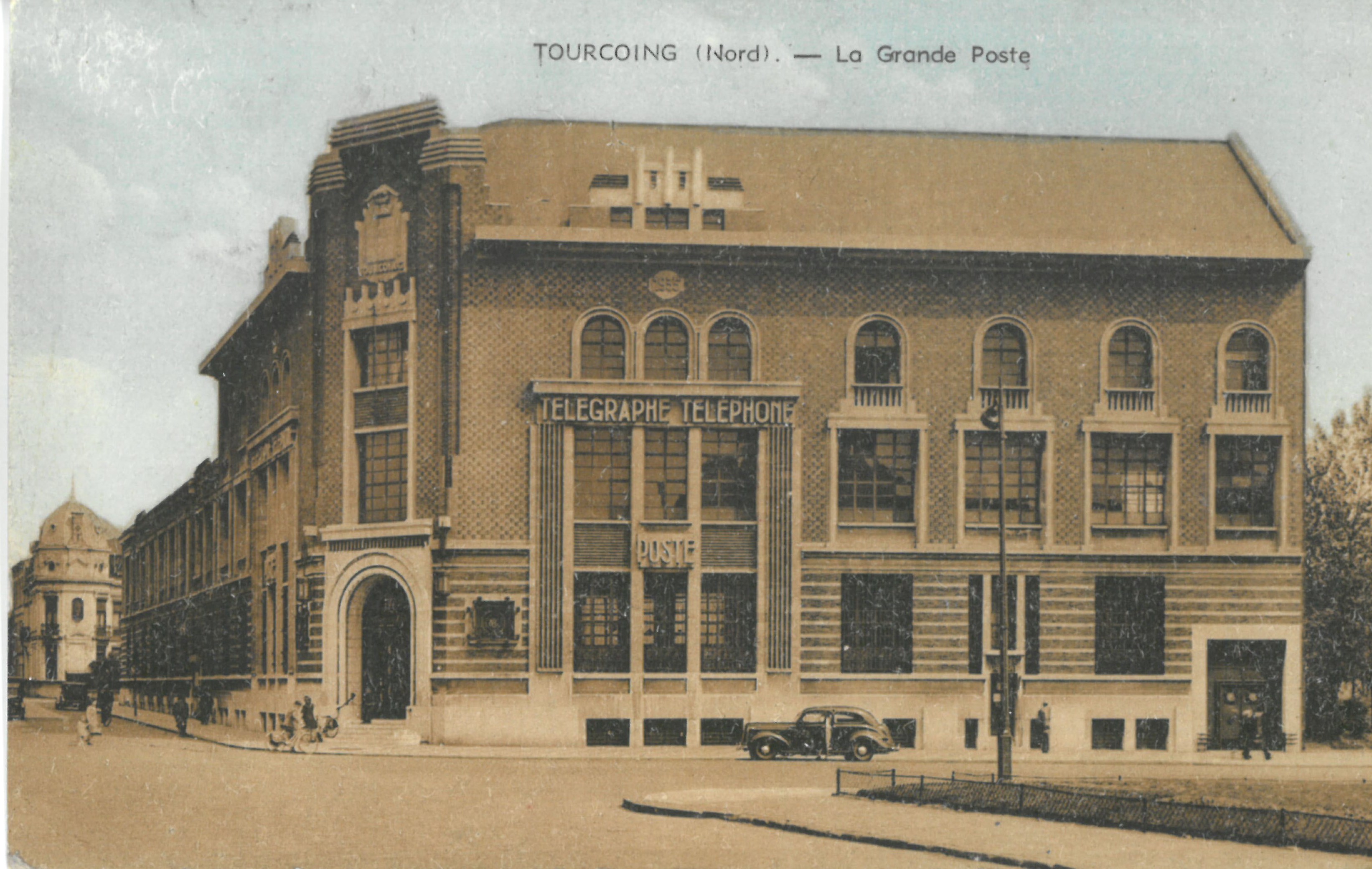 La Poste La Poste Batiments Et Edifices Remarquables Phototheque Centre D Histoire Locale De Tourcoing