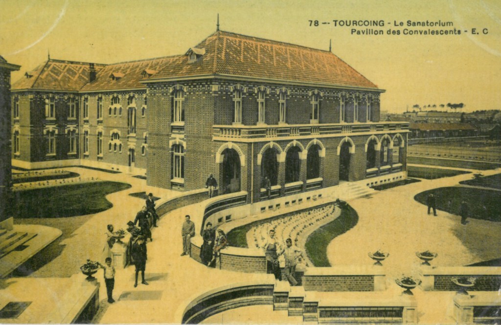 Le sanatorium, pavillon des convalescents (19041908), rue de l'Yser